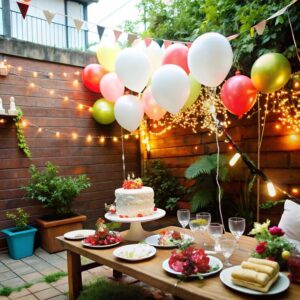 Birthday Party Setup